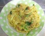 熱々ｶﾙﾎﾞﾅｰﾗ!!作り方3写真