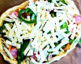 パイシートで焼くだけピザ☆☆作り方3写真