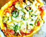 パイシートで焼くだけピザ☆☆作り方4写真