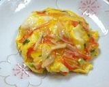 激ウマ★簡単に短時間で天津飯 ＋スープ作り方3写真