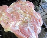 鶏モモ肉の低カロリーさっぱりサラダ作り方1写真