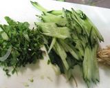 鶏モモ肉の低カロリーさっぱりサラダ作り方4写真