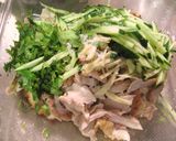 鶏モモ肉の低カロリーさっぱりサラダ作り方5写真