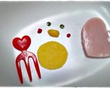 キャラ弁＊にわとり親子♡簡単おにぎり作り方2写真