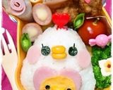 キャラ弁＊にわとり親子♡簡単おにぎり作り方4写真