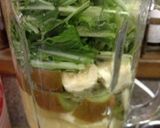 グリーンスムージー☆水菜作り方1写真