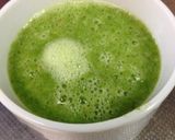 グリーンスムージー☆水菜作り方2写真
