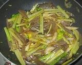 セロリとコンニャク炒め作り方2写真