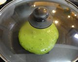 抹茶と大納言のホットケーキ。作り方6写真