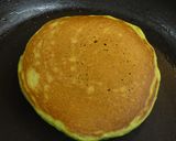 抹茶と大納言のホットケーキ。作り方8写真