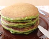 抹茶と大納言のホットケーキ。作り方9写真