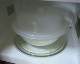 白ご飯☆レンジで速攻１合・2合炊飯作り方4写真