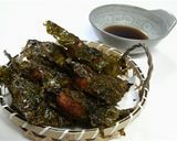 とろろ芋の海苔巻き揚げ作り方3写真