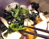 筍とわかめと椎茸のゴマ風味炒め作り方6写真