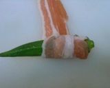 豚肉のオクラ巻作り方1写真