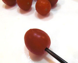 簡単♪ミニトマトの皮の湯剥き／裏ワザ作り方1写真