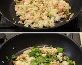 *クレソンのバターライス*クミン風味作り方4写真