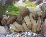 しめじのホイル焼き（バター醤油味）作り方2写真