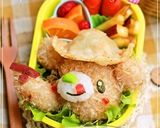 *キャラ弁*荒野のガンマン…なクマちゃん作り方6写真