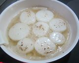ボリューム肉味噌onふろふき大根作り方2写真
