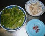 山くらげと鳥せせり甘酢。　作り方3写真