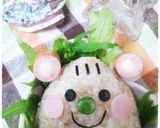 キャラ弁＊簡単♡おにぎりDEリスさん作り方3写真