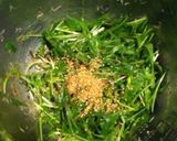水菜とシラスのパリパリサラダ作り方4写真