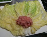 春キャベツのロールキャベツ作り方8写真