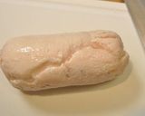ジューシーでウマウマ、鶏ハムチキンカツ作り方1写真