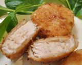 ジューシーでウマウマ、鶏ハムチキンカツ作り方4写真