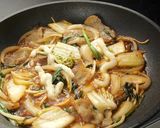 オーク肉の豚キムチ丼作り方3写真