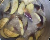はちみつ梅と冷やし中華のタレでナス水晶鶏作り方2写真
