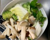 お一人様レモン親子丼味根菜たっぷり野菜炒作り方9写真