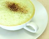 和洋コラボのふわふわ抹茶カフェオレ作り方7写真