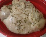 簡単即席☆レンジで鶏ハム風ハーブ蒸し作り方5写真
