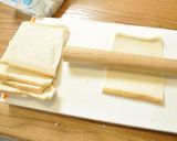 ペチャンコ食パンで、巻き巻きパーティー作り方3写真
