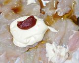 鶏むね肉のコチュジャンマヨネーズ漬け焼き作り方3写真