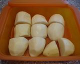 ☆カレー味と普通味のコロッケ☆作り方1写真
