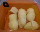 ☆カレー味と普通味のコロッケ☆作り方2写真