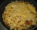 たけのこで卵丼作り方2写真