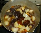 パパの新筍入り野菜旨煮作り方4写真