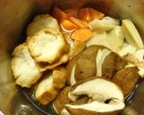 筍と仙台麩と椎茸の煮物作り方4写真