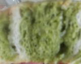 ★抹茶のチョコチップロールパン★作り方11写真