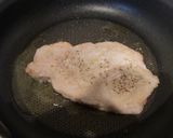 ★豚とんかつ肉のトマトクリームソテー★作り方2写真