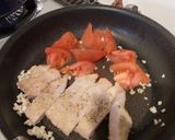 ★豚とんかつ肉のトマトクリームソテー★作り方3写真