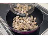 鶏もも肉のクリームマスタード★動画あり★作り方10写真