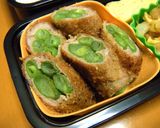 トースターで☆いんげん肉巻きフライ作り方6写真