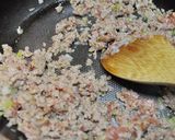 こんにゃく入り、塩麹肉味噌タコライス作り方5写真