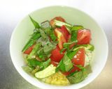 トマトとオクラのたまご漬けご飯作り方4写真