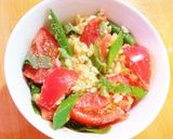 トマトとオクラのたまご漬けご飯作り方8写真
